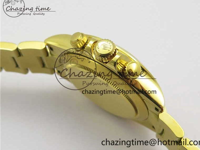 MiroTime 0210 Daytona 116508 YG Noob 1:1 Best Edition 904L YG Case and Bracelet YG Crystal Dial SA MultiPurpose 2628